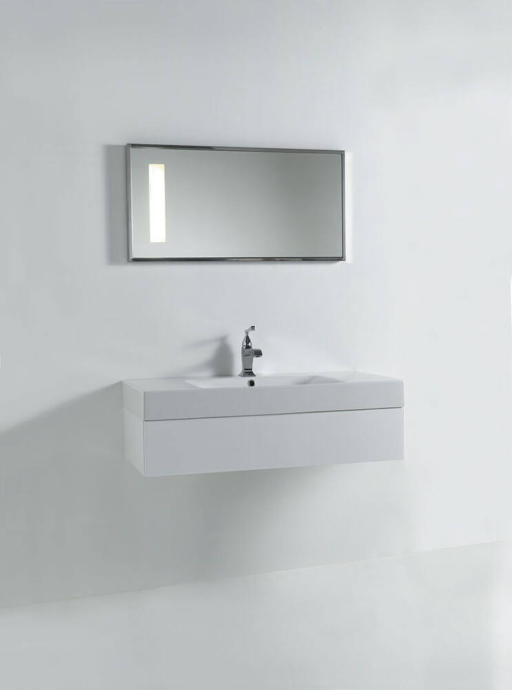 Alde 100cm Basin with Side Shelf