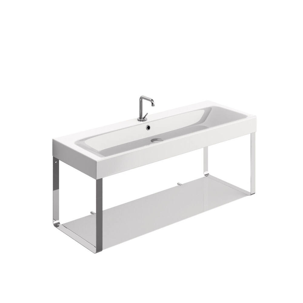 Alde Brass Wall Hung Vanity Unit