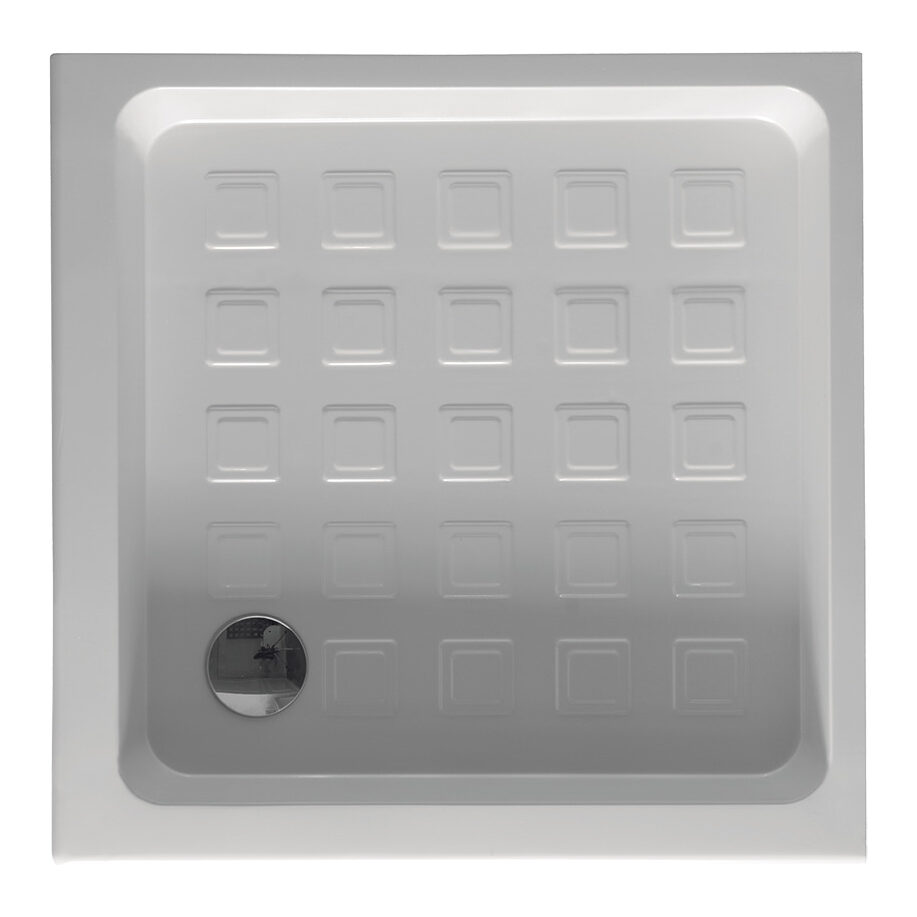 Framsden Corner Ceramic Shower Tray