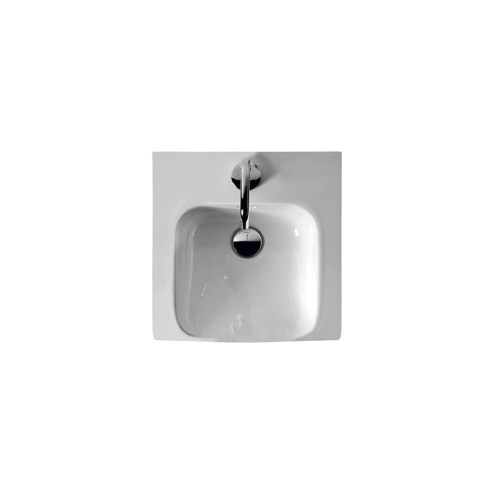 Gipping 40cm Semi-Recessed Basin