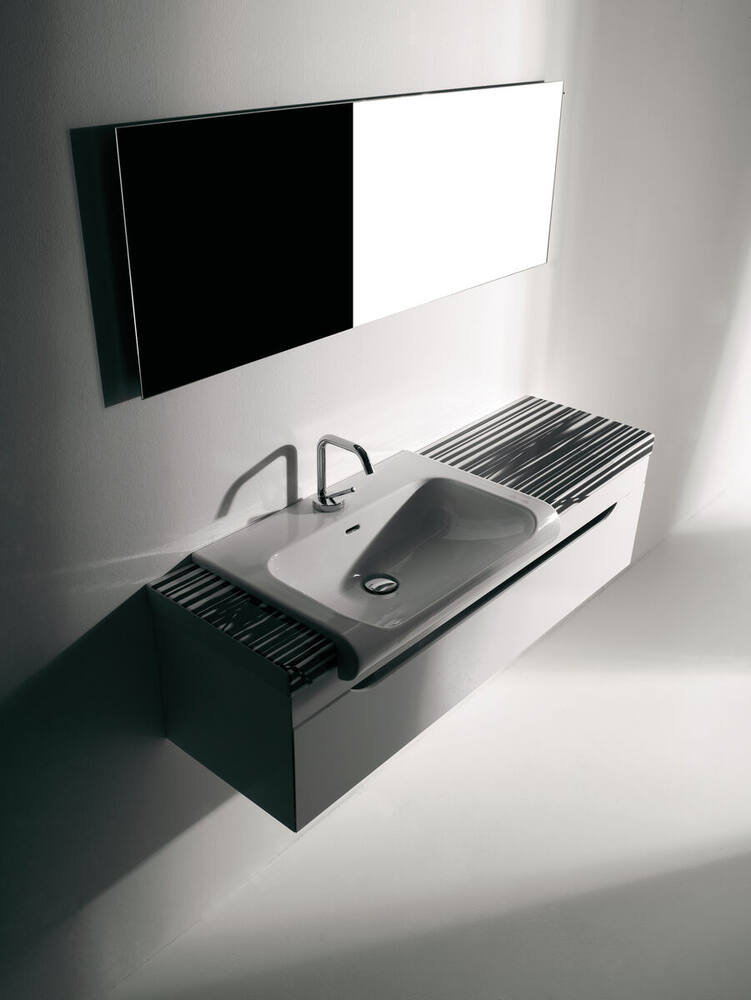 Gipping 60cm Semi-Recessed Basin