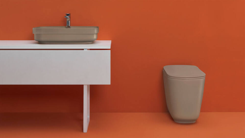 Stour 60cm Semi Inset Basin with Tap Ledge